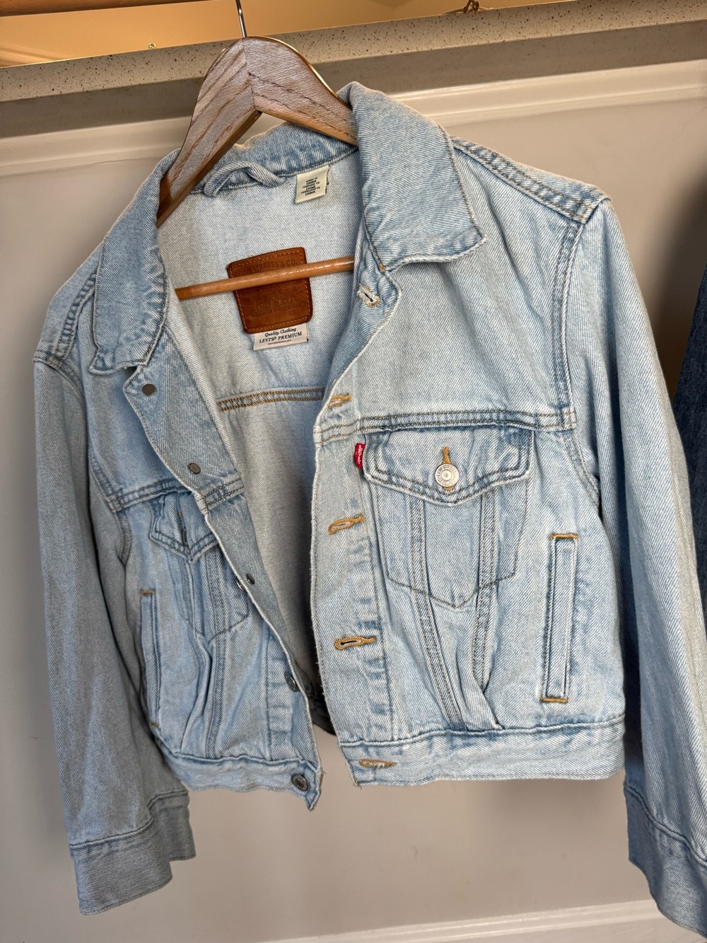 Levi's Light Wash Denim Trucker Jacket